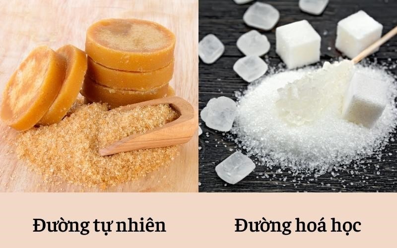 Nên lựa chọn đường có nguồn gốc tự nhiên hay đường hóa học?